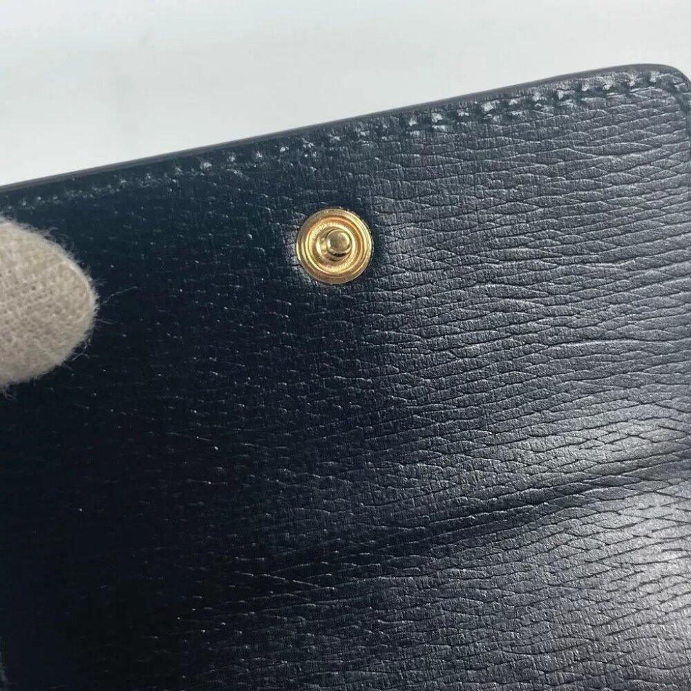 Gucci Logo Script Wallet Compact Wallet Mini Wall… - image 8